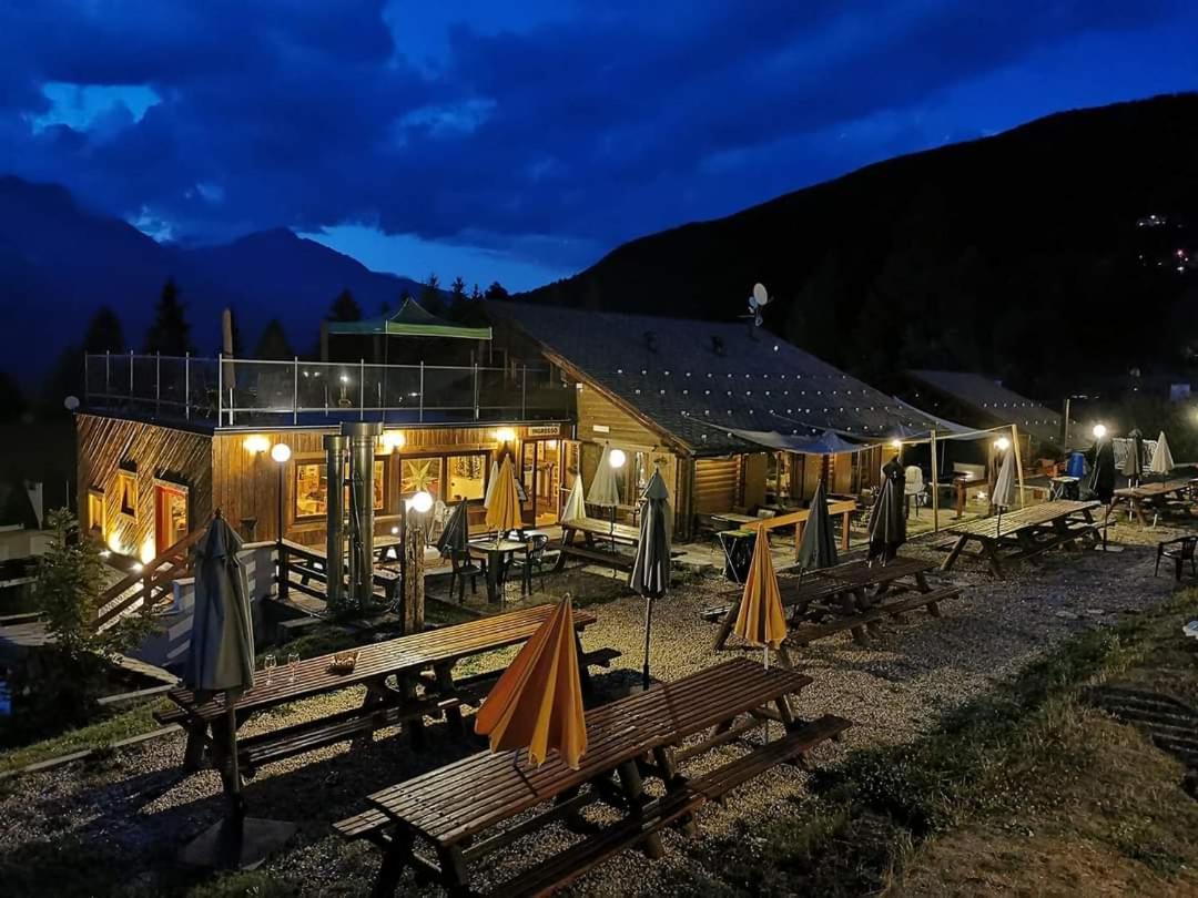 Restaurant Hotel Chalet Del Sole Sauze D'Oulx Exterior photo