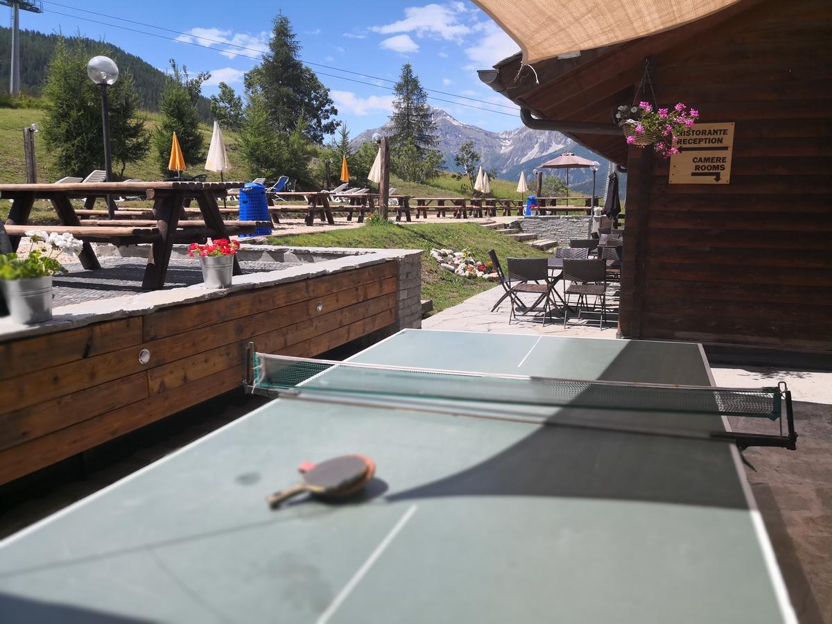 Restaurant Hotel Chalet Del Sole Sauze D'Oulx Exterior photo