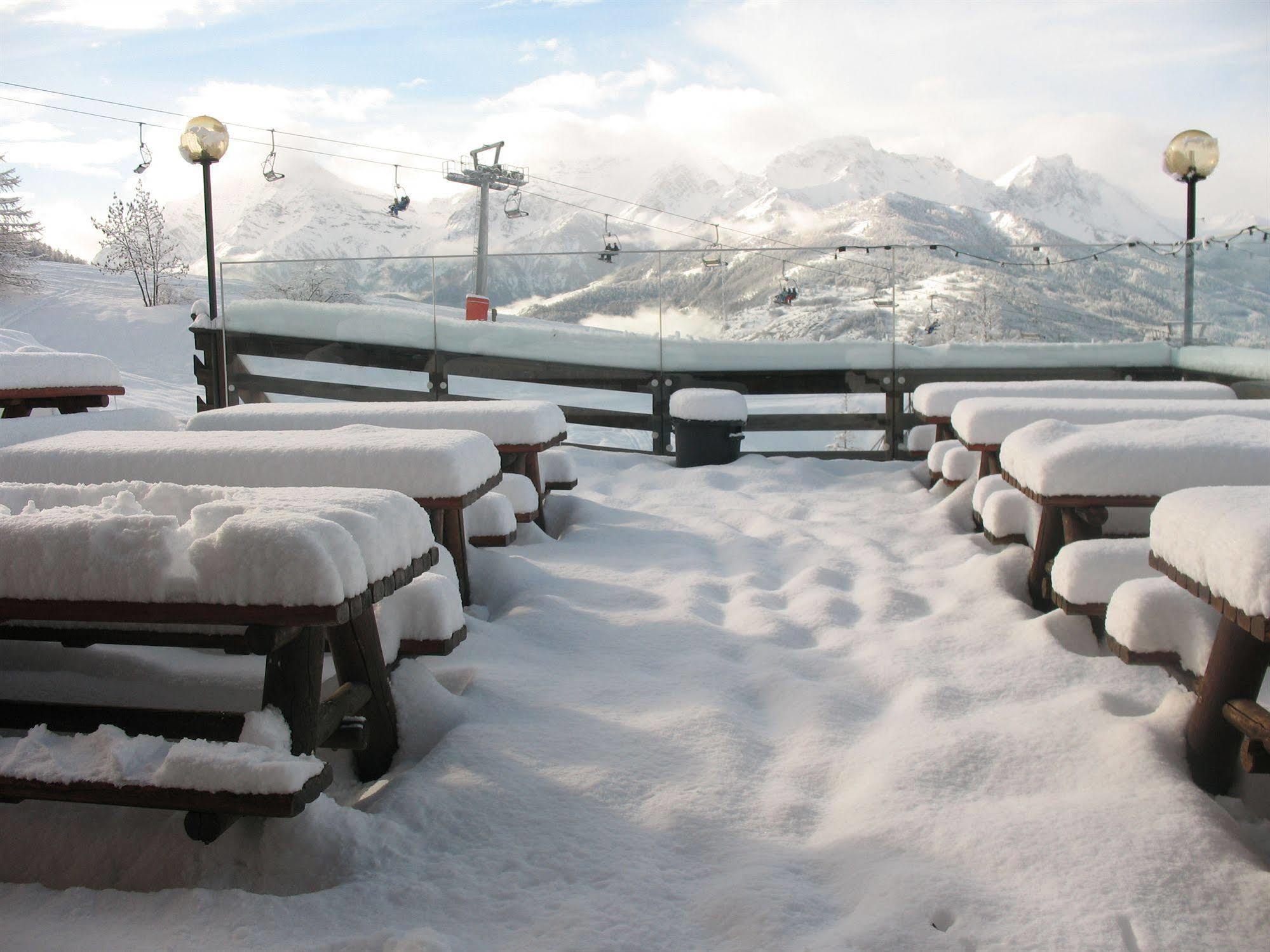 Restaurant Hotel Chalet Del Sole Sauze D'Oulx Exterior photo