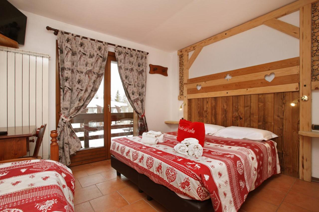 Restaurant Hotel Chalet Del Sole Sauze D'Oulx Exterior photo